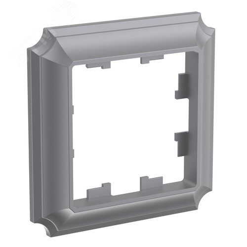 ATLASDESIGN ANTIQUE 1-постовая рамка, СТАЛЬ - фото 3