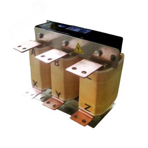 Изображение товара Входной реактор 3Ф 400В 37 кВт / медный (шт)