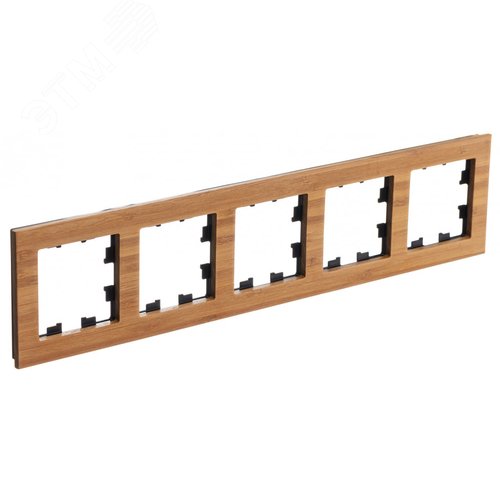 ATLASDESIGN NATURE рамка пятипостовая, ДЕРЕВО БАМБУК - фото 1