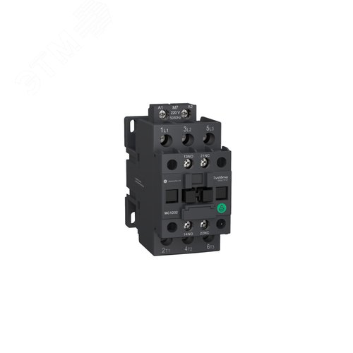 КОНТАКТОР MC1D 3P 25A НО+НЗ 24V 50/60ГЦ - фото 2