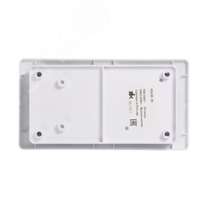 Блок: розетка + выключатель одноклавишный белый GSL000160 Systeme Electric - 6