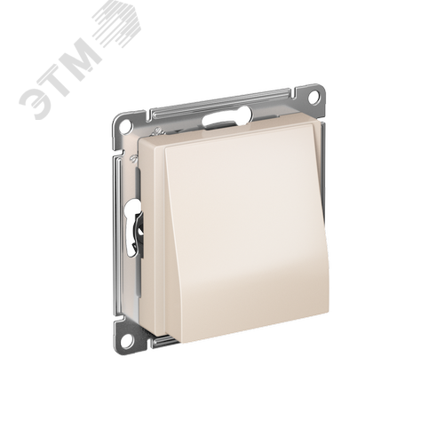 Вывод кабеля ATLASDESIGN механизм бежевый - фото 1