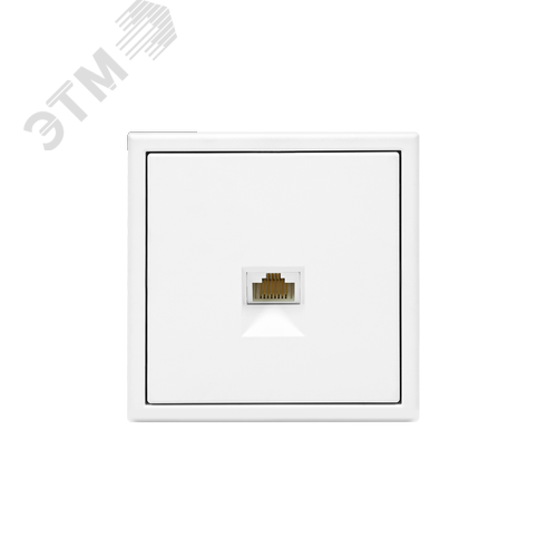 ARTGALLERY РОЗЕТКА компьютерная RJ45, кат. 5е, механизм, ЛОТОС - фото 3