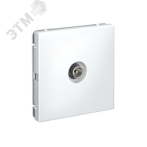 ARTGALLERY TV ТВ розетка оконечная 1DB, механизм, белый - фото 2