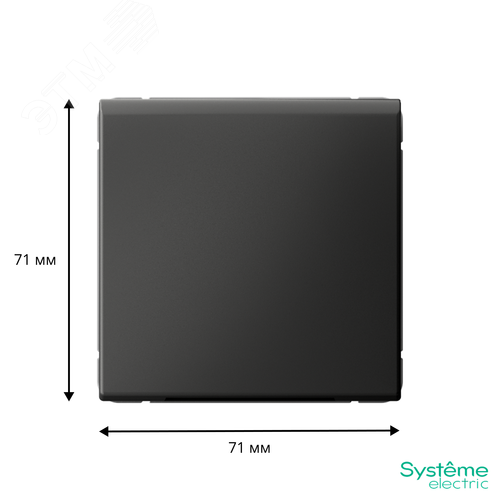 ARTGALLERY вывод кабеля, механизм, базальт - фото 3