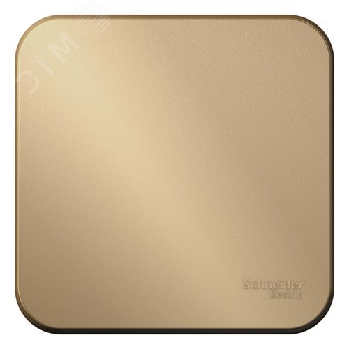 Изображение товара Переключатель BLANCA одноклавишный наружный (схема 6) с изоляционной пластиной 10A 250B титан (шт)