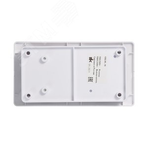 Блок: розетка + выключатель трехклавишный белый GSL000176 Systeme Electric - 9