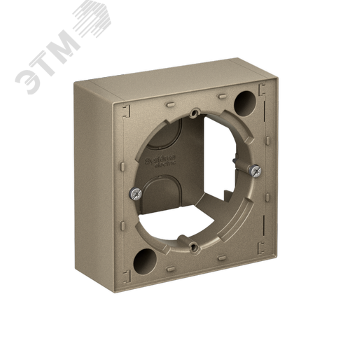 Коробка ATLASDESIGN для наружного монтажа шампань - фото 1