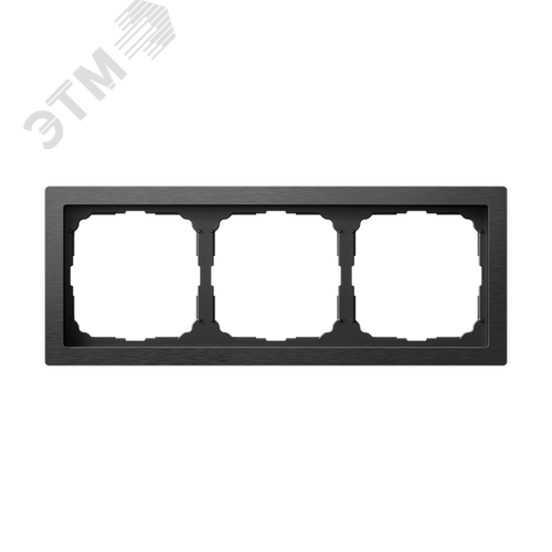 ARTGALLERY PURE 3-постовая РАМКА, МЕТАЛЛ ОНИКС - фото 2