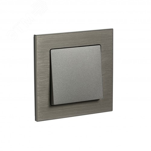 Рамка однопостовая ATLASDESIGN NATURE, МЕТАЛЛ ЛАТУНЬ - фото 3