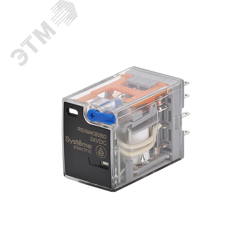 Изображение товара Реле промежуточное 5A 4CO 24VDC тест кнопка LED (шт)