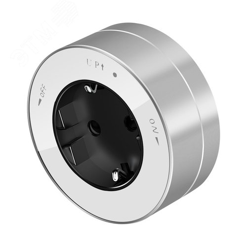 Изображение товара MultiTrack Розетка 2К+З круглая 16А/250В Белый (шт)