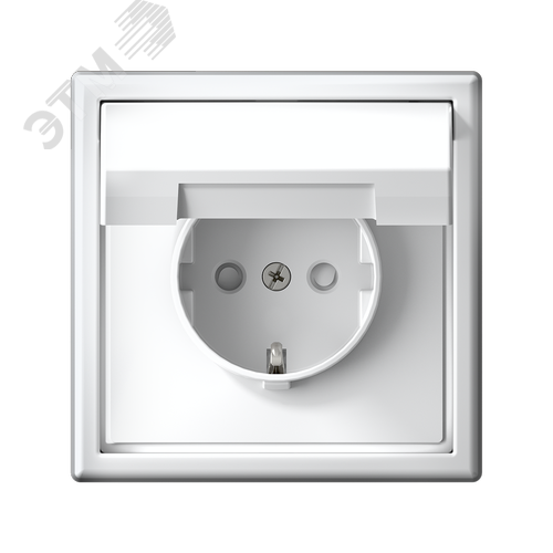 ARTGALLERY РОЗЕТКА с заземл. со шторк. с крышк., 16А, IP20,  механизм, быстрозажимные клеммы, лотос - фото 3
