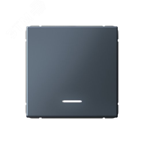 ARTGALLERY 1-клавишный ВЫКЛЮЧАТЕЛЬ с подсветкой, 10АХ, механизм, быстрозажимные клеммы, ГРИФЕЛЬ - фото 1