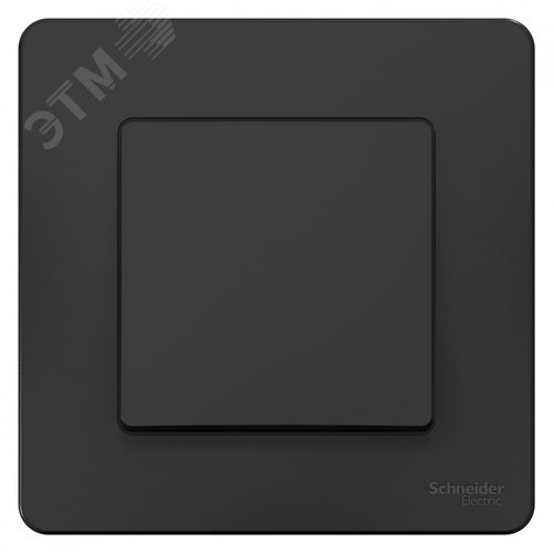 BLANCA скрытой установки одноклавишный переключатель (cх.6), 10A, 250B, антрацит - фото 3