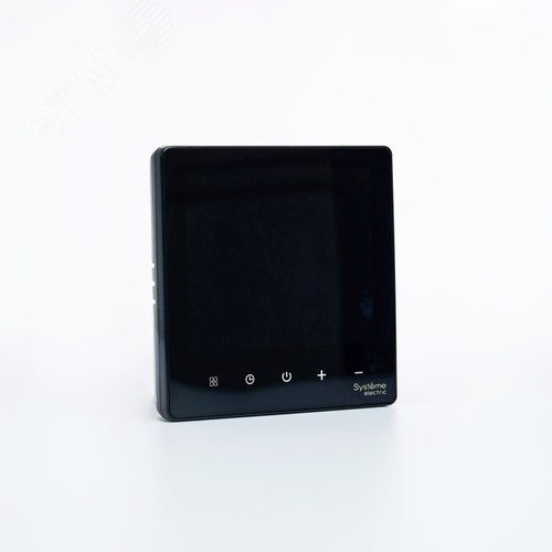 ARTGALLERY ТЕРМОСТАТ программируемый с Wi-Fi для электрического теплого пола, 16 А, моноблочный, ЧЕРНЫЙ - фото 6