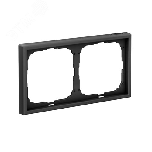 ARTGALLERY рамка 2-постовая, универсальная, карбон - фото 3