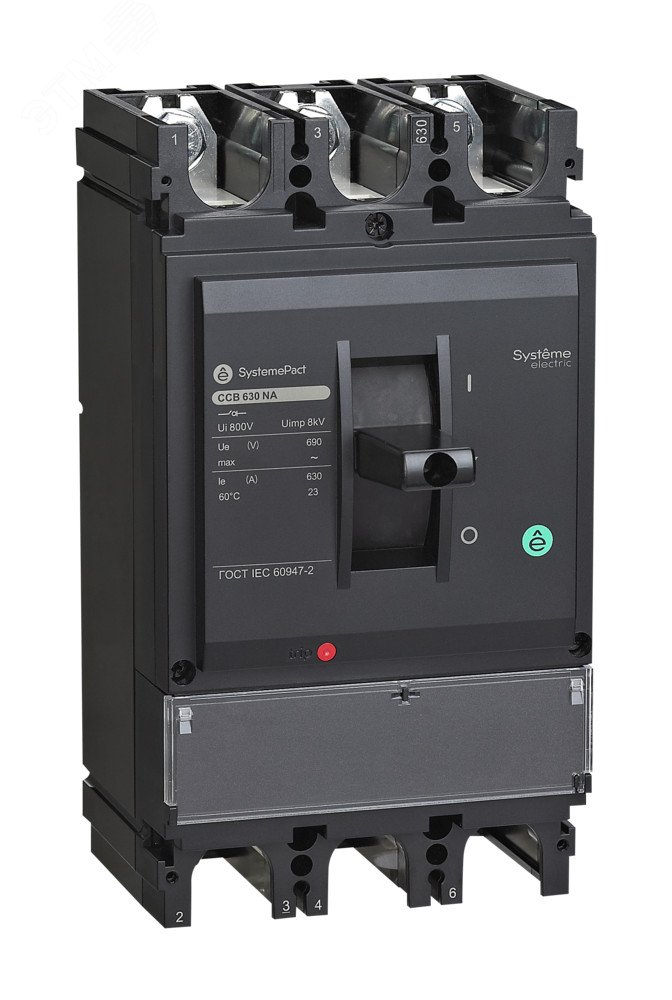 Выключатель-разъединитель SPC400 3P NA 400A SPC400400NA3DF Systeme Electric