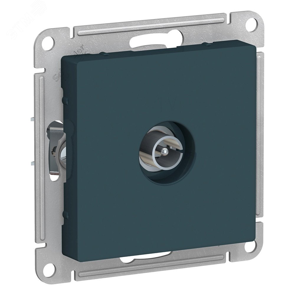 Изображение товара Антенна ATLASDESIGN TV с коннектором механизм изумруд