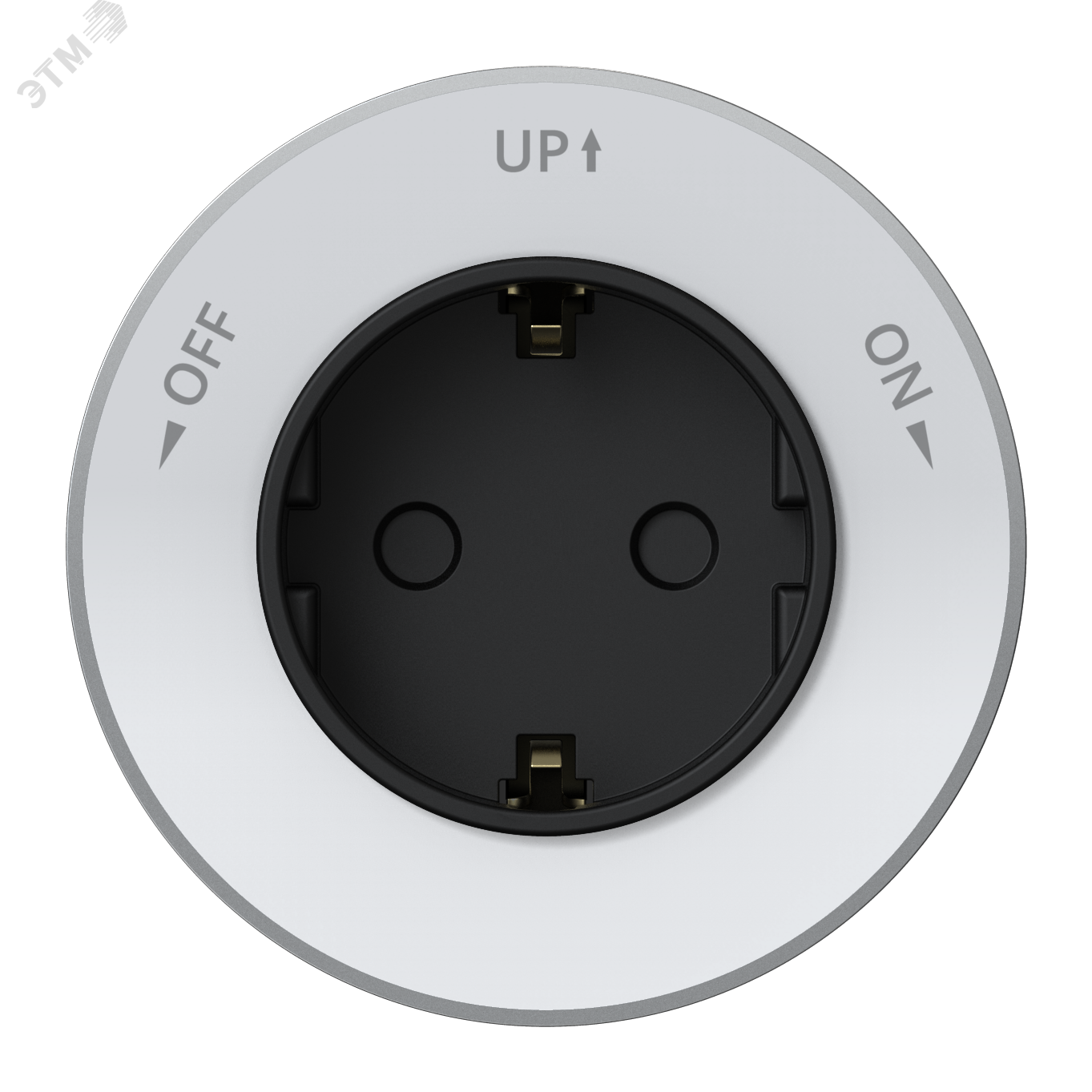 Изображение товара MultiTrack Розетка 2К+З круглая 16А/250В Белый (шт)