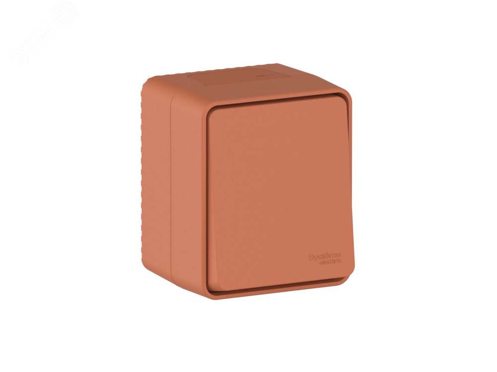 Изображение товара Переключатель AtlasDesign PROFI IP54 10А 1-клавишный терракотовый