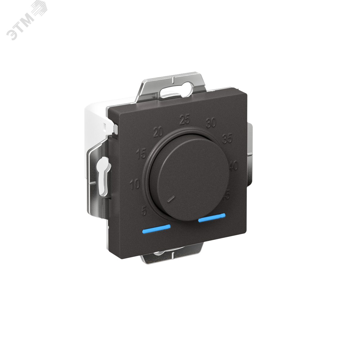 Изображение товара Электронный термостат для теплого пола ATLASDESIGN 10A БАЗАЛЬТ системы Electric