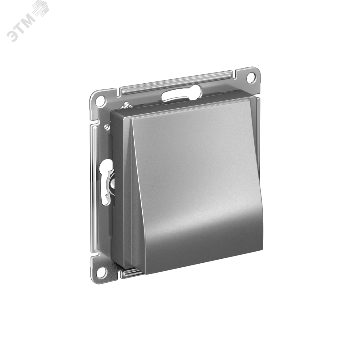 Изображение товара Вывод кабеля ATLASDESIGN Systeme Electric стальной цвет, 60 мес гарантии