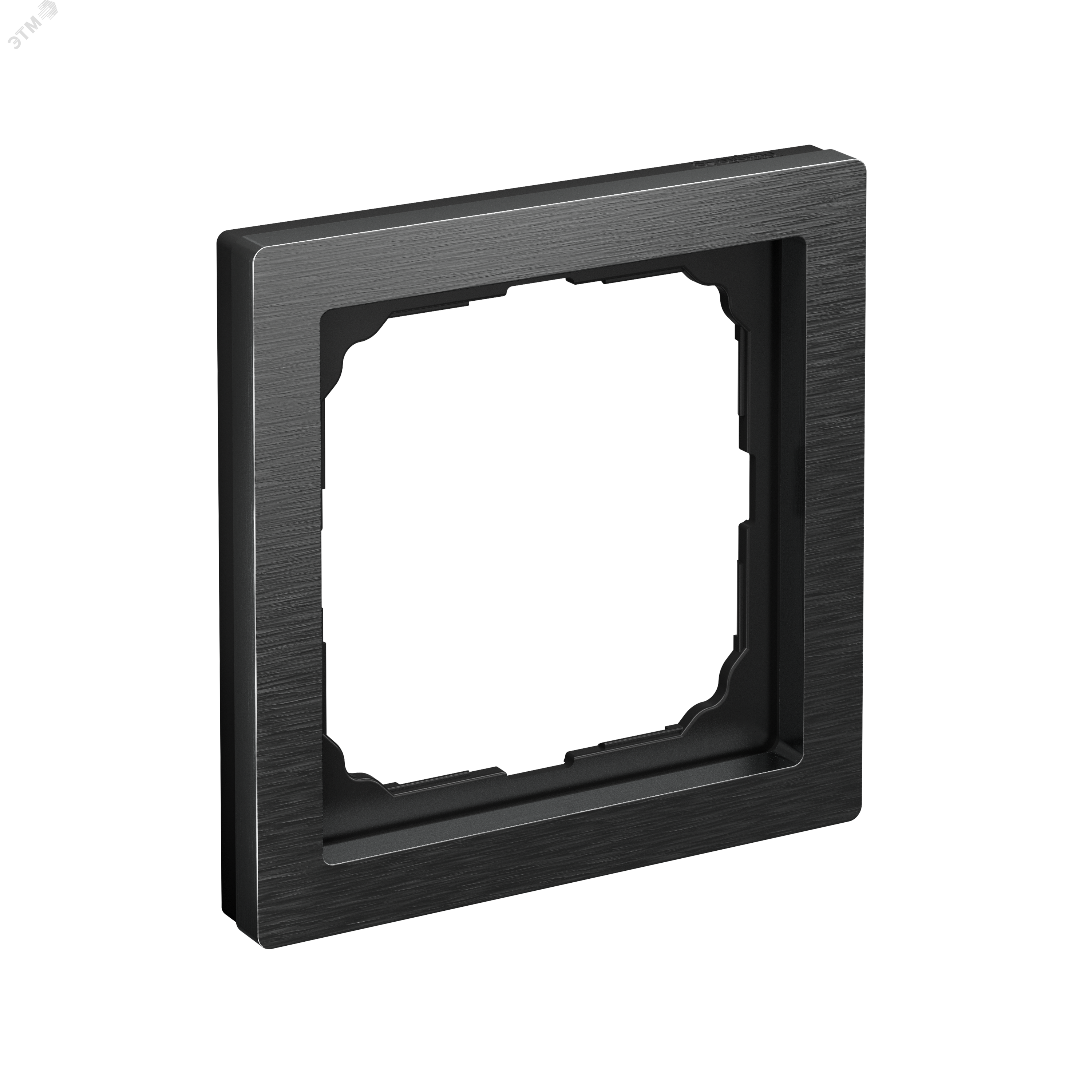 Изображение товара Рамка металлическая 1-постовая серия ArtGallery Pure оникс