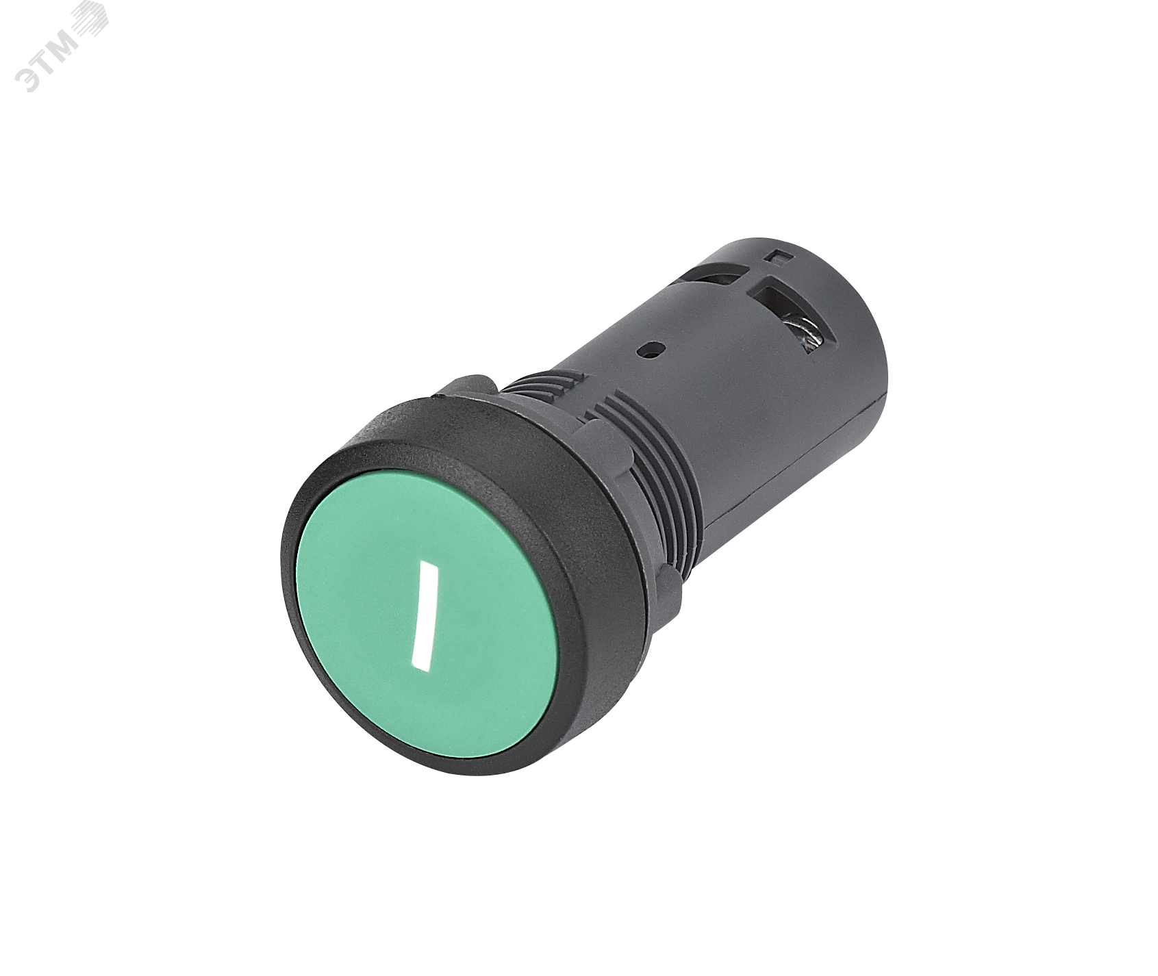 Изображение товара SB7 моноблочная кнопка 22 мм зеленая с возвратом IP65