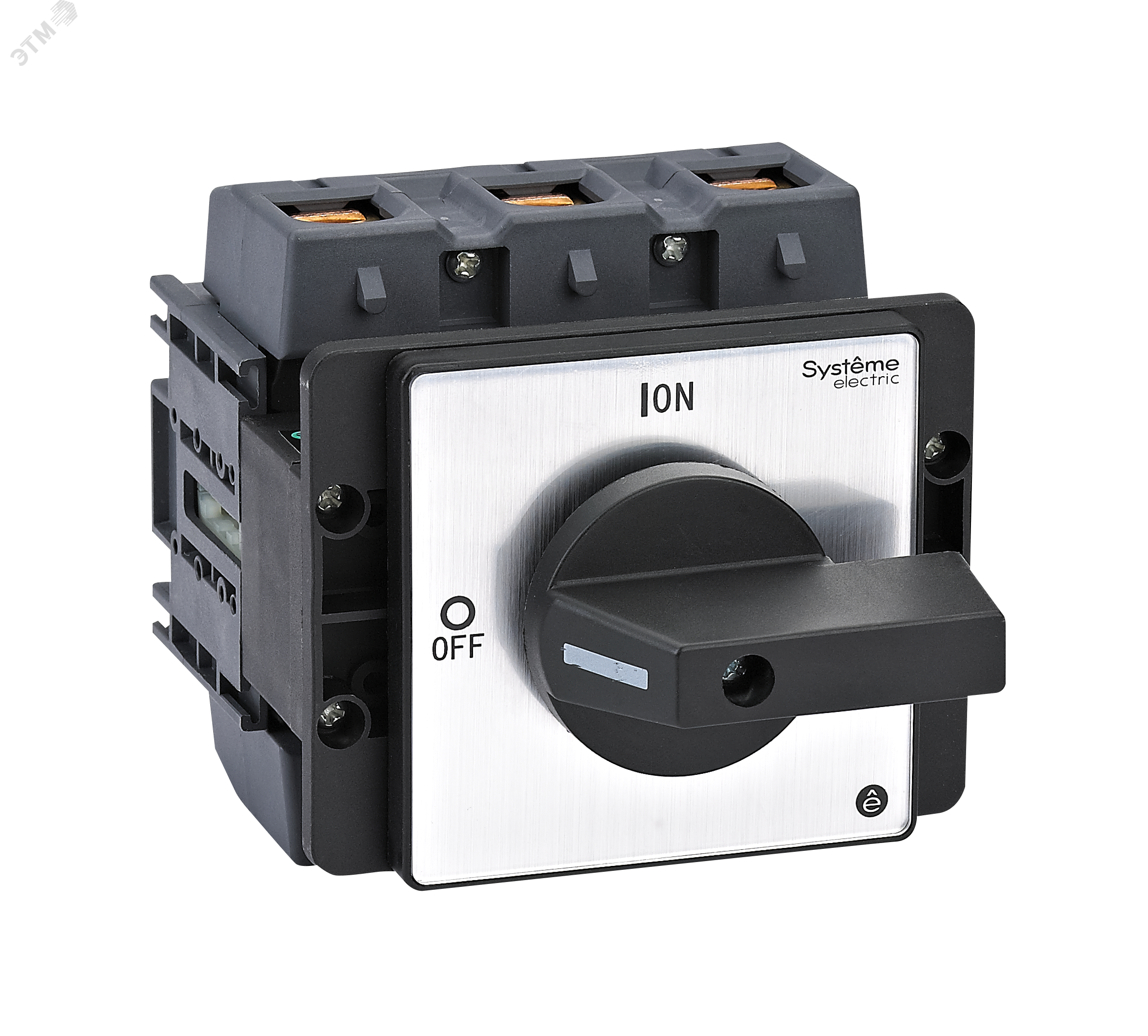 Изображение товара Выключатель-разъединитель 3P 175A с черной рукояткой на дверцу