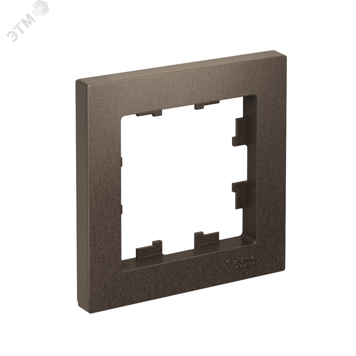 Изображение товара Рамка однопостовая ATLASDESIGN мокко от Systeme Electric
