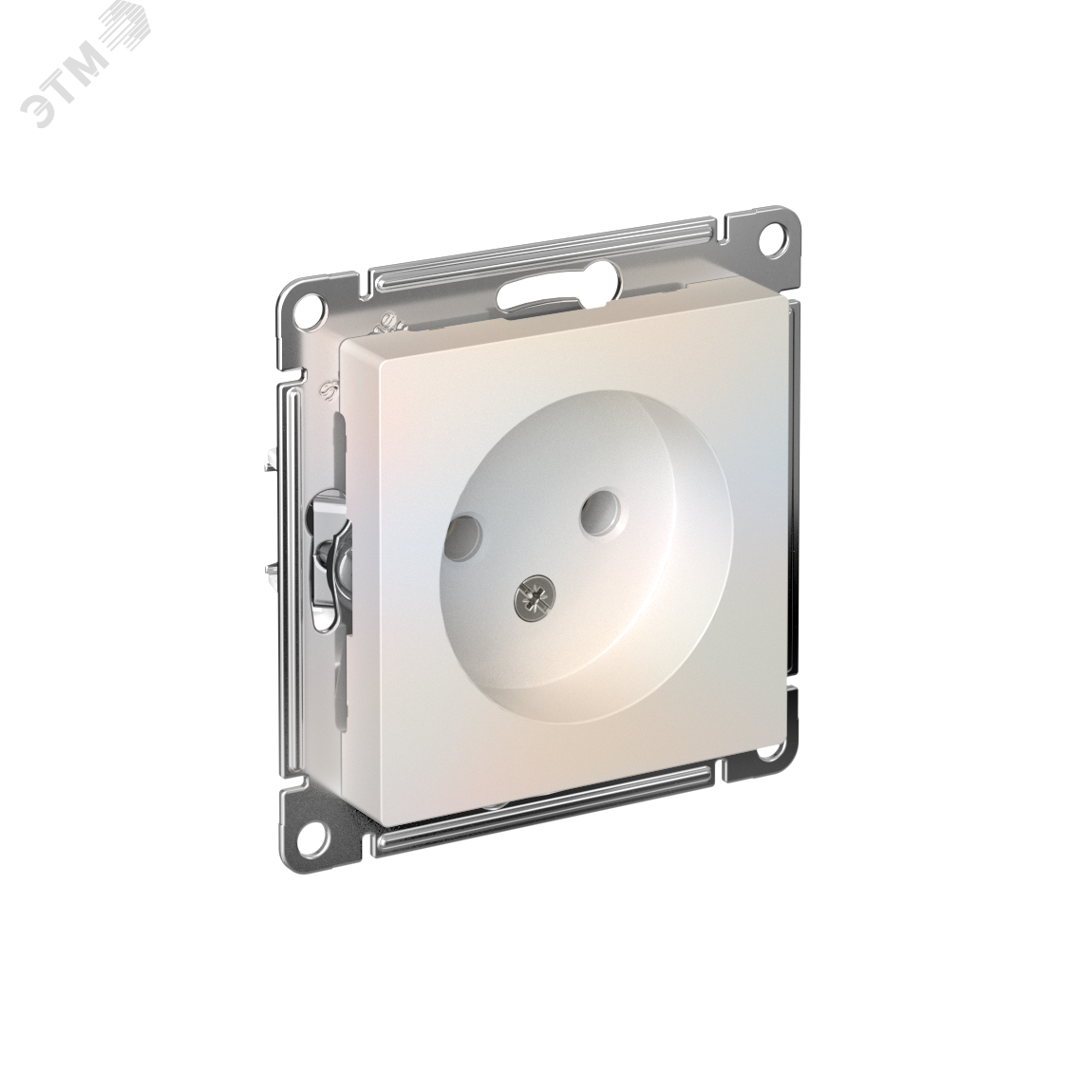 Изображение товара Розетка ATLASDESIGN без заземления 16А механизм жемчуг Systeme Electric