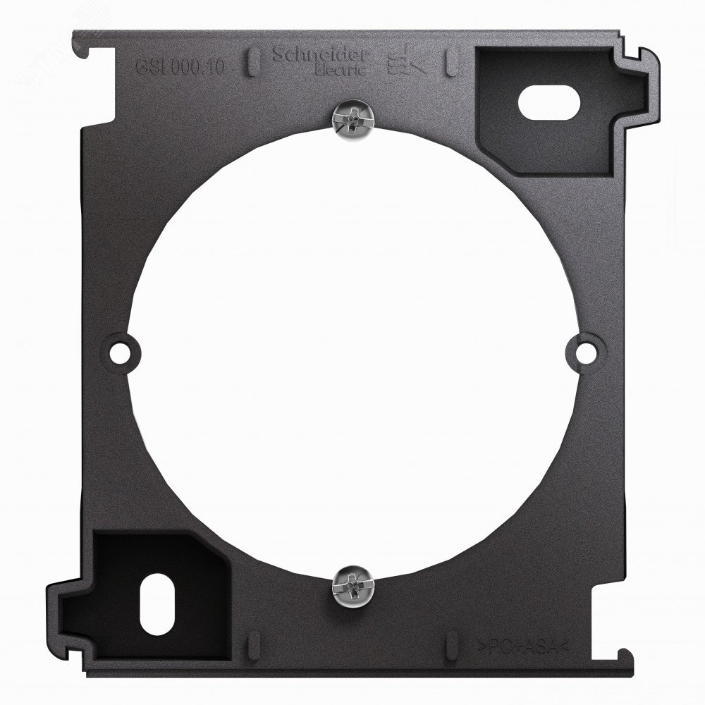 Изображение товара GLOSSA Расширение коробки наружного монтажа графит (шт)