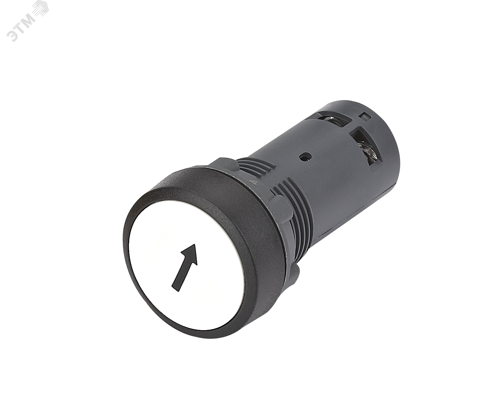 Изображение товара SB7 моноблочная кнопка 22 мм белая с возвратом, IP65, 1НО