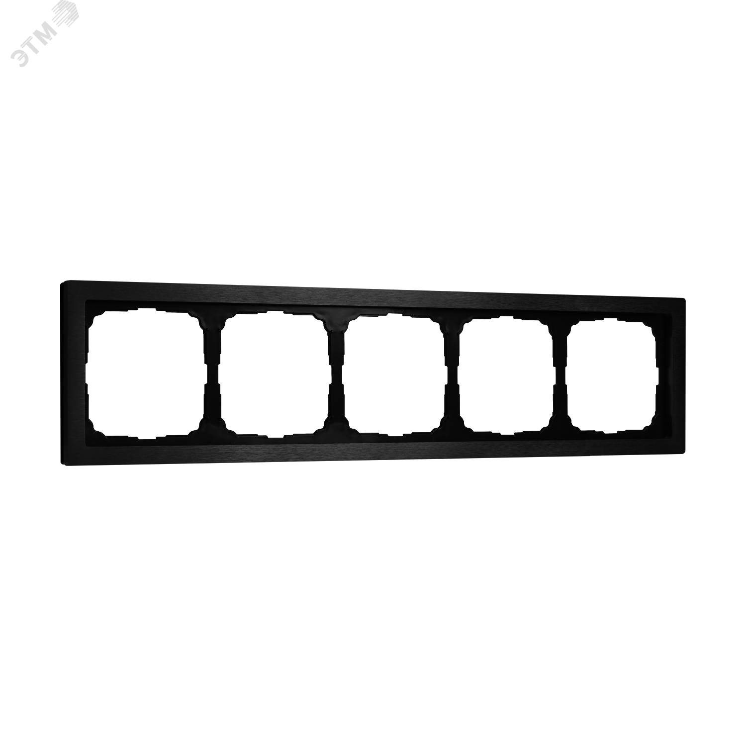 Изображение товара Рамка для фотографий Systeme Electric серии ArtGallery Pure 5 постов металл оникс черная Изображение товара Рамка для фотографий Systeme Electric серии ArtGallery Pure 5 постов металл оникс черная