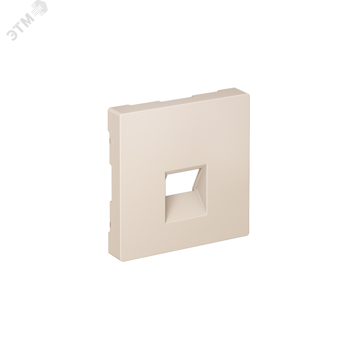 Изображение товара Накладка Systeme Electric AtlasDesign бежевый для модулей Keystone