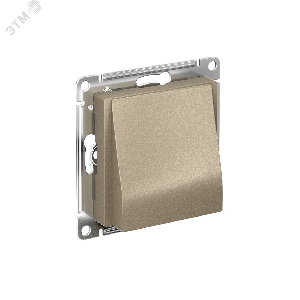 Изображение товара Вывод кабеля AtlasDesign механический шампань Systeme Electric