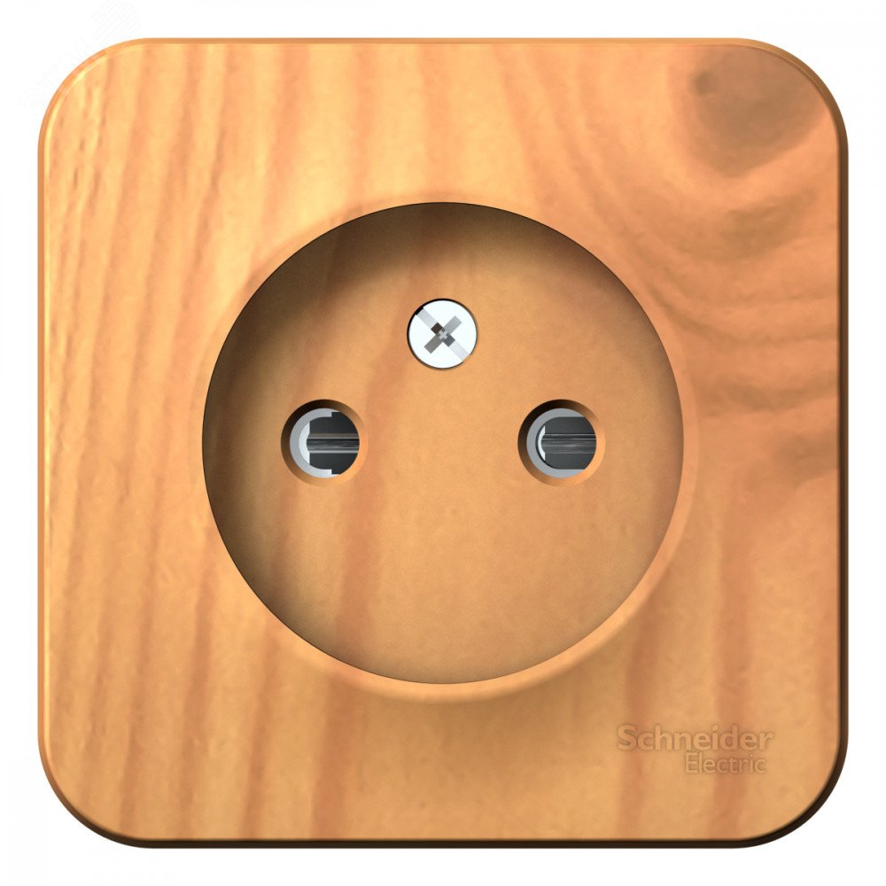 Изображение товара Розетка наружная BLANCA 16А 250В, без заземления, ясень