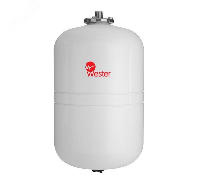 Изображение товара Бак расширительный Premium WDV24 24л, 12 бар, для ГВС и гелиосистем, нерж. контрфланец (шт)