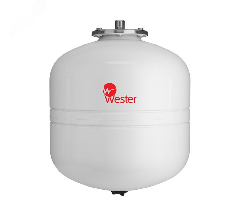 Изображение товара Бак расширительный Premium WDV35 35л, 12 бар, для ГВС и гелиосистем, нерж. контрфланец (шт)