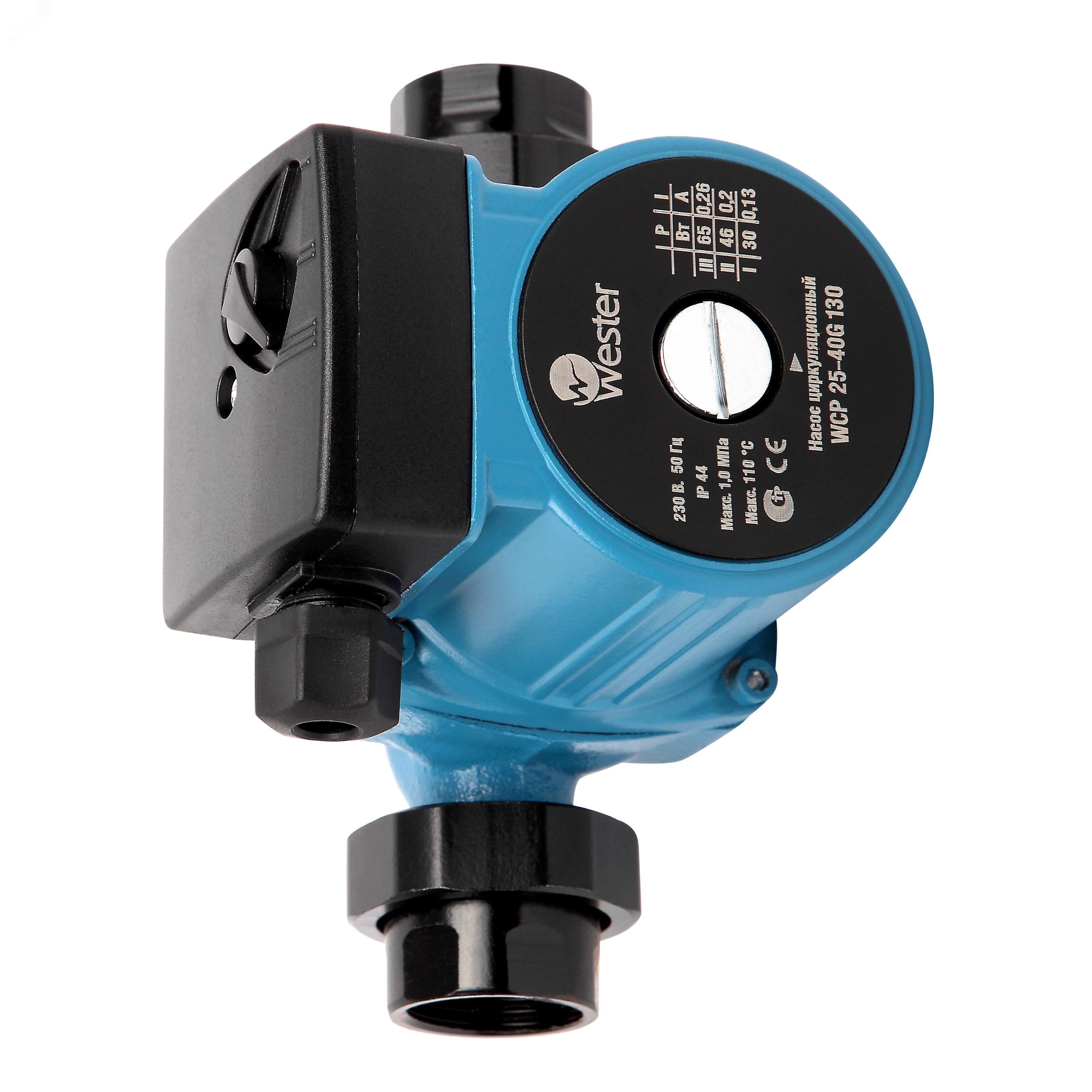 Изображение товара Циркуляционный насос Wester WCP 25-40G 130мм для отопления