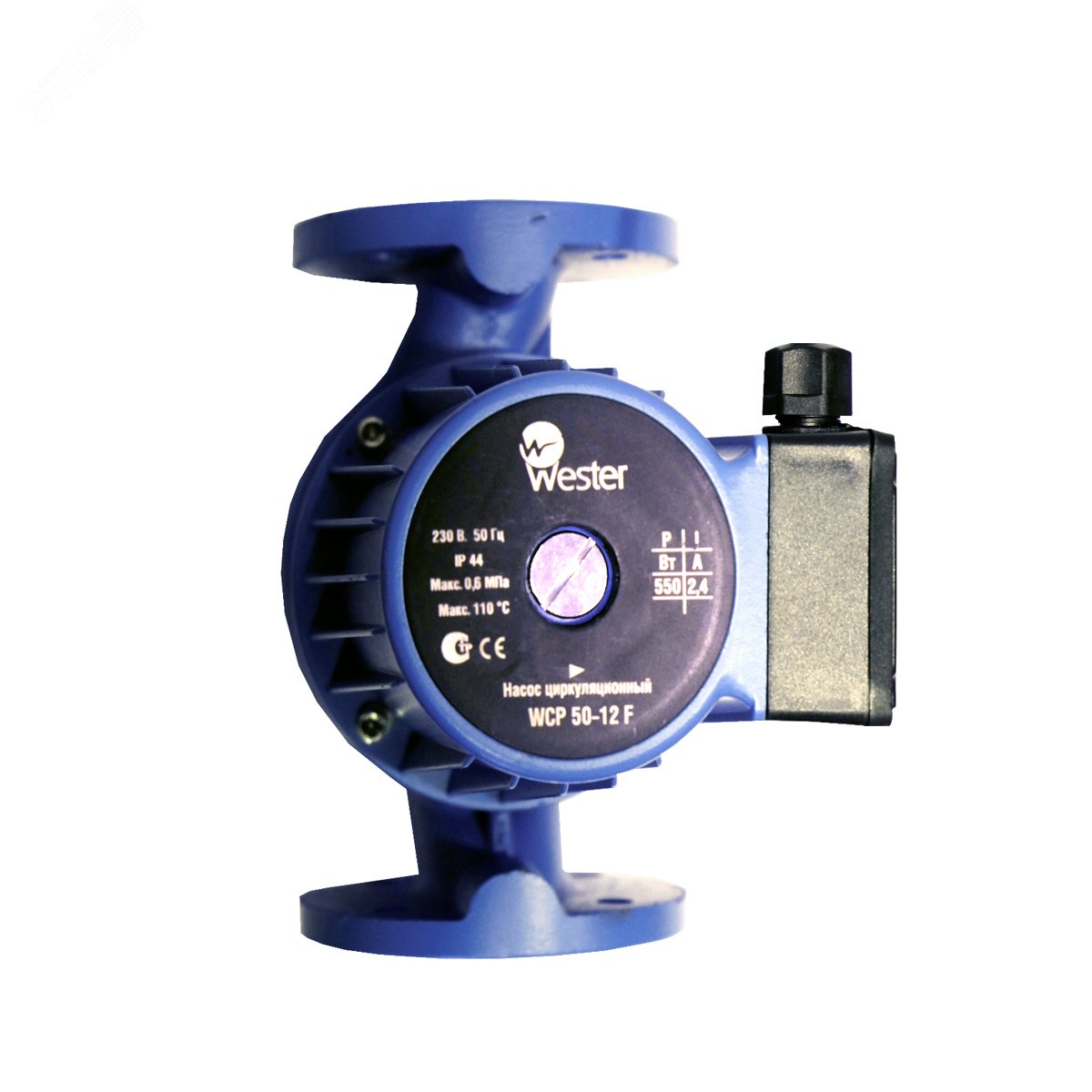 Изображение товара Циркуляционный насос Wester WCP 50-12F 12 м3/час напор 12м для отопления и ГВС