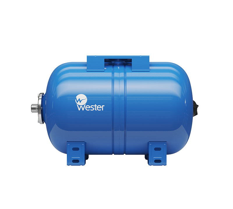 Гидроаккумулятор горизонтальный WAO 24л Т 25 бар, для водоснабжения