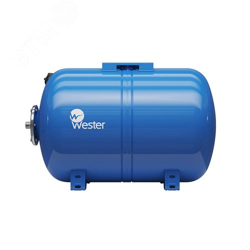 Гидроаккумулятор горизонтальный WAO 80л Т 16 бар, для водоснабжения - фото 1