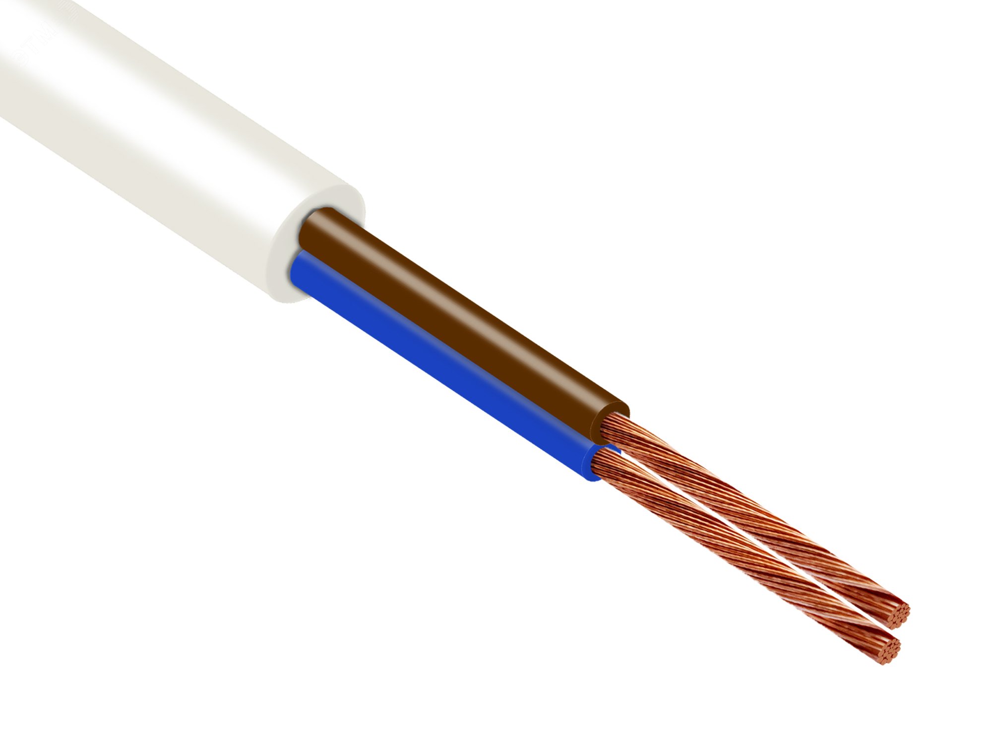 Изображение товара Провод ПВСнг(А)-LS 2*0.75 Б 100м ТРТС (м)