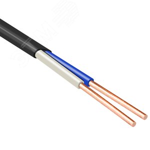 Кабель силовой ППГнг(А)-FRHF 2х2.5-1 круглый ТРТС - фото 1