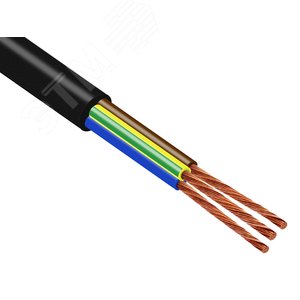 Изображение товара Провод ПВС 3х1 Ч 100м ТРТС (м)