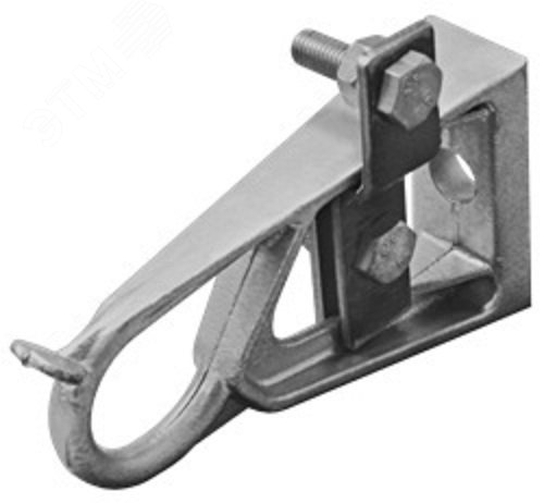 Изображение товара Зажим заземления КЗП-2 для арматуры опор ВЛИ 0,4 кВ