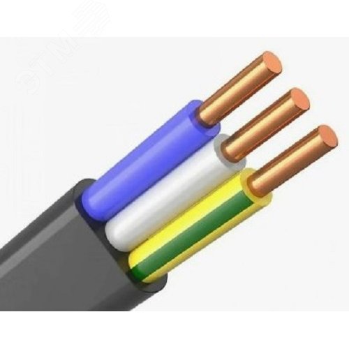 Кабель силовой ВВГ-Пнг(А)-LS 3х10-0.660 ТРТС - фото 1