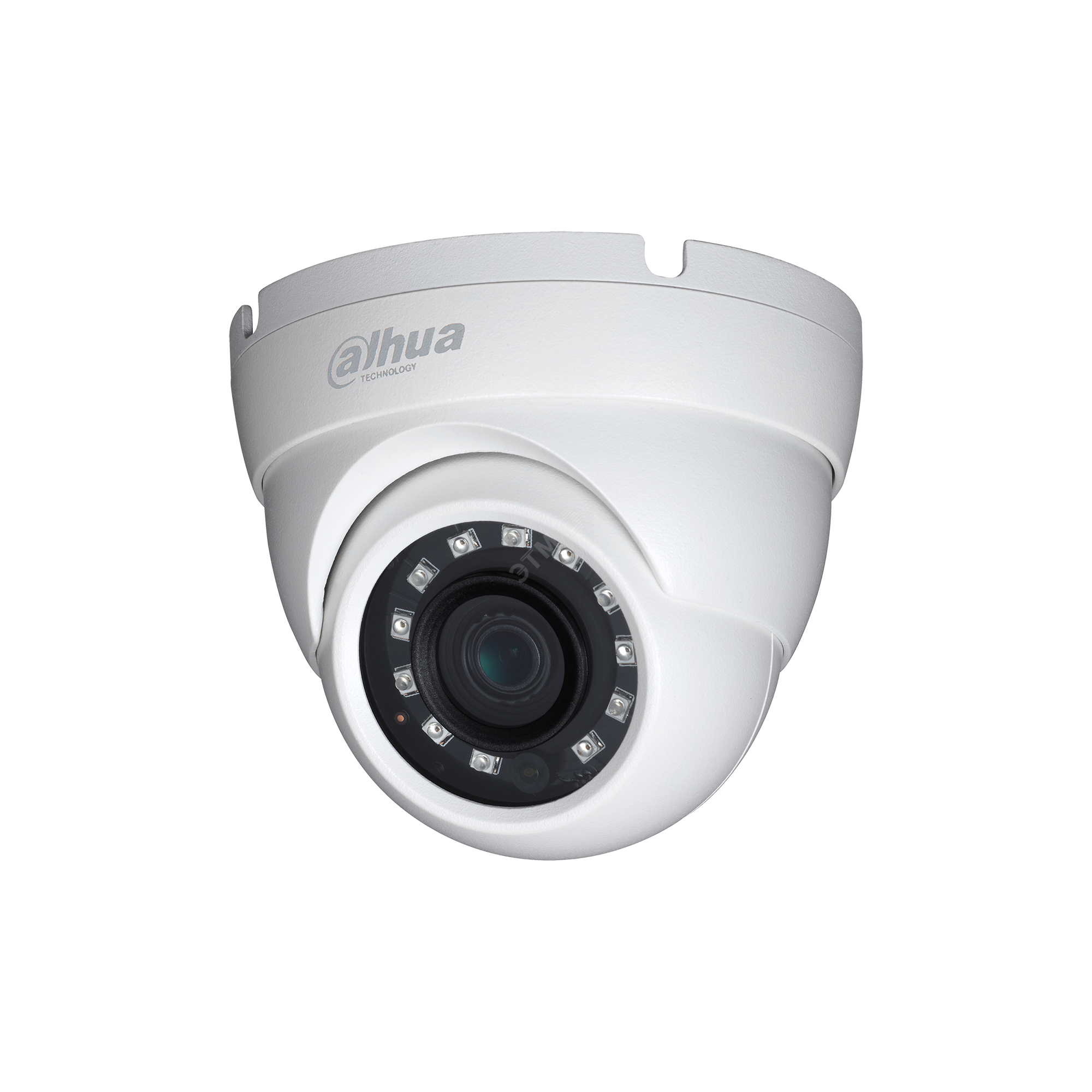 Видеокамера HDCVI купольная ИК подсветка с фиксированным объективом DH-HAC-HDW1000MP-0360B Dahua